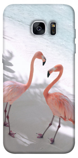 Чехол itsPrint Flamingos для Samsung G935F Galaxy S7 Edge