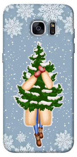 Чехол itsPrint Christmas tree для Samsung G935F Galaxy S7 Edge