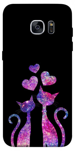 Чехол itsPrint Космические коты для Samsung G935F Galaxy S7 Edge