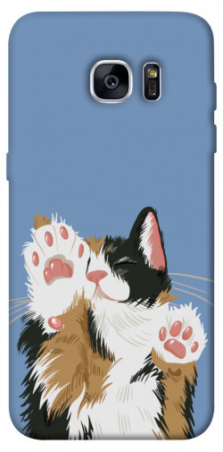 Чехол itsPrint Funny cat для Samsung G935F Galaxy S7 Edge