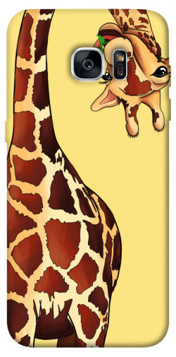 Чехол itsPrint Cool giraffe для Samsung G935F Galaxy S7 Edge