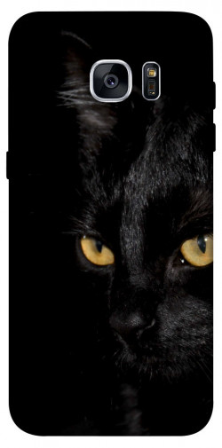 Чехол itsPrint Черный кот для Samsung G935F Galaxy S7 Edge