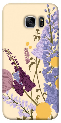 Чехол itsPrint Flowers art для Samsung G935F Galaxy S7 Edge