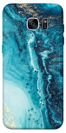 Чехол itsPrint Голубая краска для Samsung G935F Galaxy S7 Edge