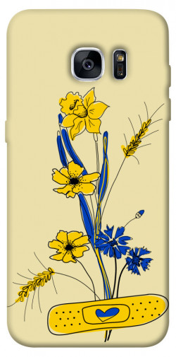 Чохол itsPrint Українські квіточки для Samsung G935F Galaxy S7 Edge
