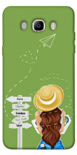 Чехол itsPrint Travel girl для Samsung J710F Galaxy J7 (2016)
