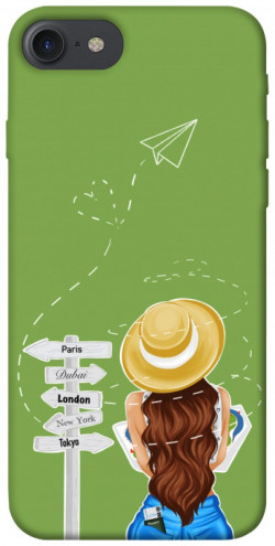 Чехол itsPrint Travel girl для Apple iPhone 7 / 8 (4.7")