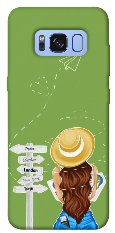 Чехол itsPrint Travel girl для Samsung G950 Galaxy S8, lifestyle, купить оптом с доставкой
