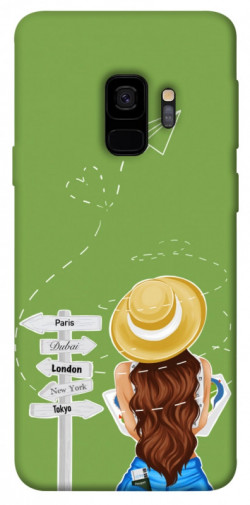 Чехол itsPrint Travel girl для Samsung Galaxy S9