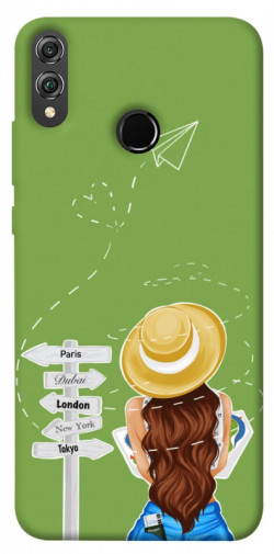 Чехол itsPrint Travel girl для Huawei Honor 8X