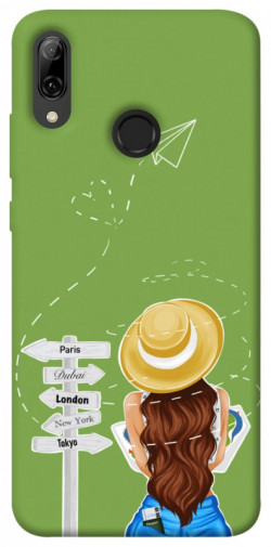 Чехол itsPrint Travel girl для Huawei P Smart (2019)