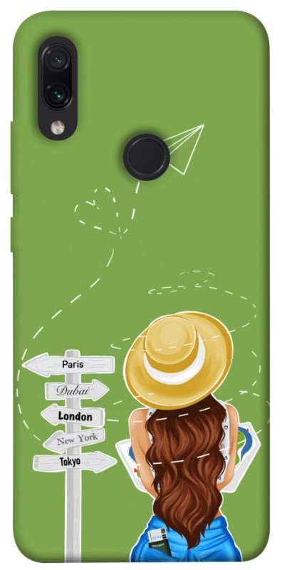 Чехол itsPrint Travel girl для Xiaomi Redmi Note 7 / Note 7 Pro / Note 7s, lifestyle, купить оптом с доставкой