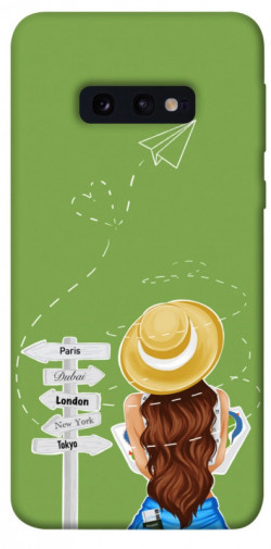 Чехол itsPrint Travel girl для Samsung Galaxy S10e