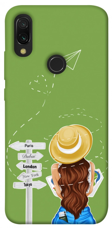 Чехол itsPrint Travel girl для Xiaomi Redmi 7, lifestyle, купить оптом с доставкой