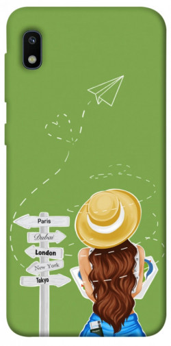 Чохол itsPrint Travel girl для Samsung Galaxy A10 (A105F)