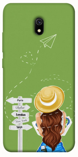 Чехол itsPrint Travel girl для Xiaomi Redmi 8a