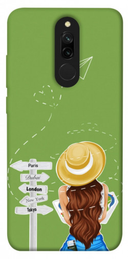 Чехол itsPrint Travel girl для Xiaomi Redmi 8