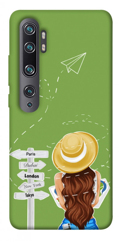 Чехол itsPrint Travel girl для Xiaomi Mi Note 10 / Note 10 Pro / Mi CC9 Pro, lifestyle, купить оптом с доставкой