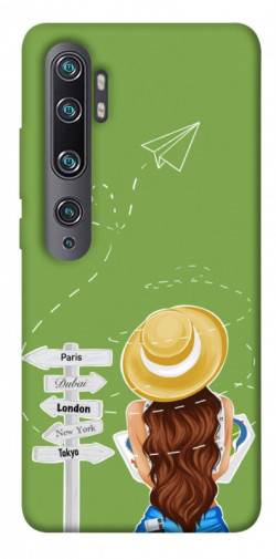 Чехол itsPrint Travel girl для Xiaomi Mi Note 10 / Note 10 Pro / Mi CC9 Pro