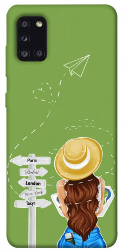 Чехол itsPrint Travel girl для Samsung Galaxy A31