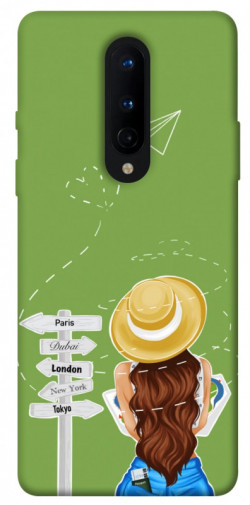 Чехол itsPrint Travel girl для OnePlus 8