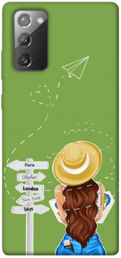 Чехол itsPrint Travel girl для Samsung Galaxy Note 20