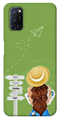 Чехол itsPrint Travel girl для Oppo A52 / A72 / A92