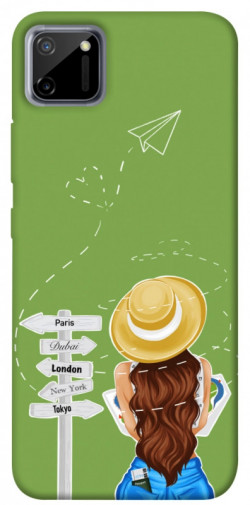 Чохол itsPrint Travel girl для Realme C11