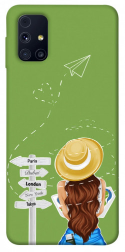 Чехол itsPrint Travel girl для Samsung Galaxy M31s