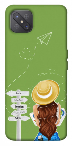 Чехол itsPrint Travel girl для Oppo A92s