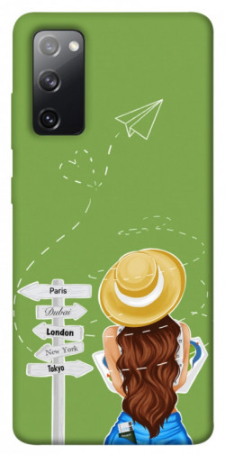 Чехол itsPrint Travel girl для Samsung Galaxy S20 FE
