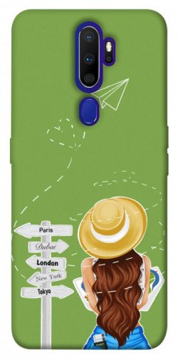 Чехол itsPrint Travel girl для Oppo A5 (2020) / Oppo A9 (2020)