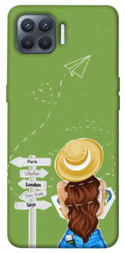 Чехол itsPrint Travel girl для Oppo Reno 4 Lite