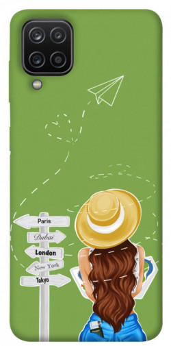 Чехол itsPrint Travel girl для Samsung Galaxy A12