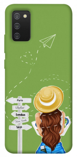 Чохол itsPrint Travel girl для Samsung Galaxy A02s