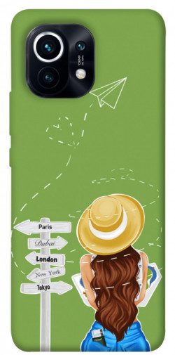 Чехол itsPrint Travel girl для Xiaomi Mi 11