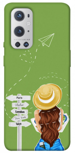 Чехол itsPrint Travel girl для OnePlus 9 Pro