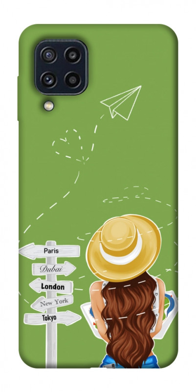 Чехол itsPrint Travel girl для Samsung Galaxy M32, lifestyle, купить оптом с доставкой