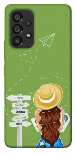 Чехол itsPrint Travel girl для Samsung Galaxy A53 5G