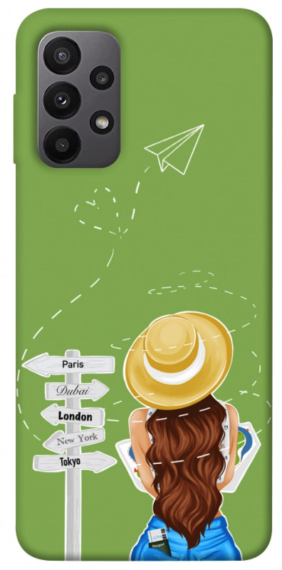 Чехол itsPrint Travel girl для Samsung Galaxy A23 4G, lifestyle, купить оптом с доставкой