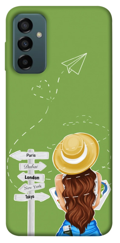 Чехол itsPrint Travel girl для Samsung Galaxy M23 5G, lifestyle, купить оптом с доставкой