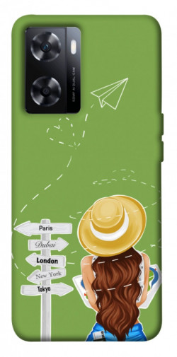 Чехол itsPrint Travel girl для OnePlus Nord N20 SE