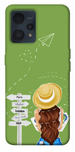 Чехол itsPrint Travel girl для Realme 9 4G / 9 Pro+