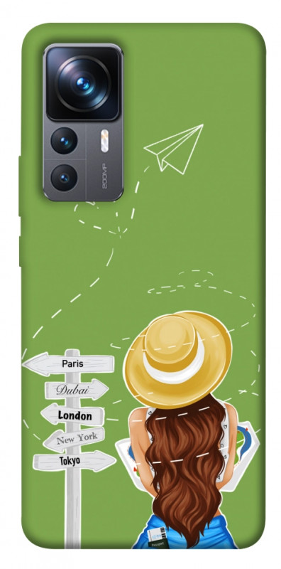 Чехол itsPrint Travel girl для Xiaomi 12T / 12T Pro, lifestyle, купить оптом с доставкой