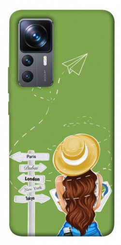 Чехол itsPrint Travel girl для Xiaomi 12T / 12T Pro