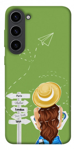 Чехол itsPrint Travel girl для Samsung Galaxy S23