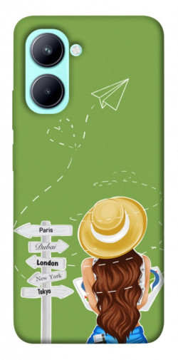 Чохол itsPrint Travel girl для Realme C33