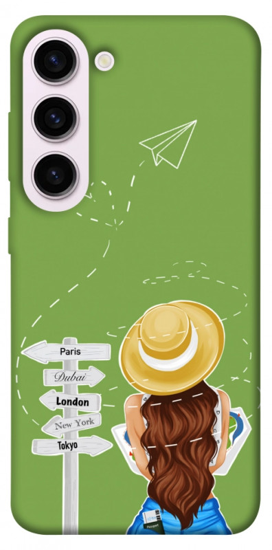 Чохол itsPrint Travel girl для Samsung Galaxy S23+, lifestyle, купити оптом з доставкою
