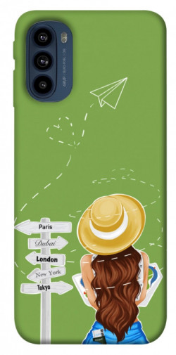 Чехол itsPrint Travel girl для Motorola Moto G41