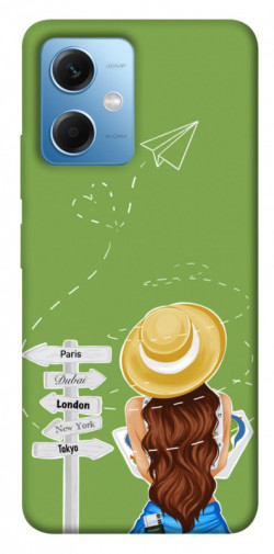 Чехол itsPrint Travel girl для Xiaomi Poco X5 5G
